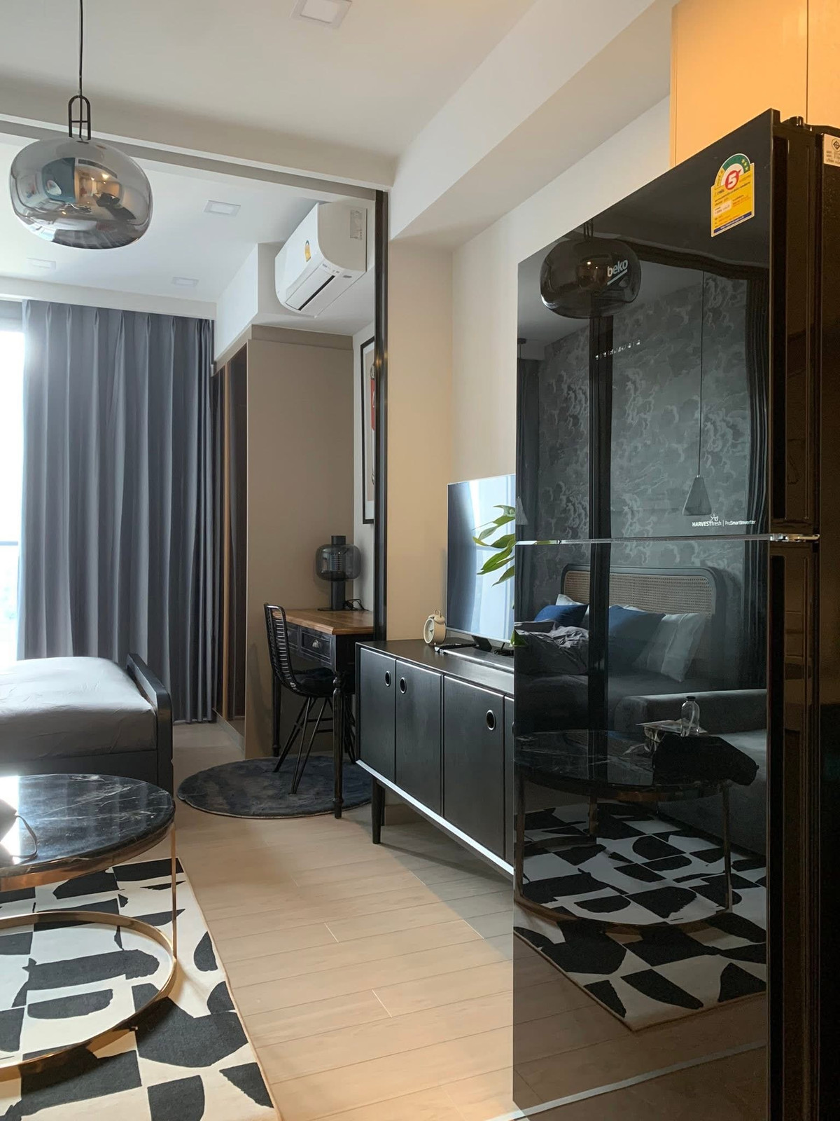 ให้เช่าคอนโดพระราม 9 เพชรบุรีตัดใหม่ RCA : ให้เช่า ✨ One9Five Asoke - Rama 9 ✨ เฟอร์นิเจอร์ และ เครื่องใช้ไฟฟ้าครบ ใกล้ MRT พระราม 9