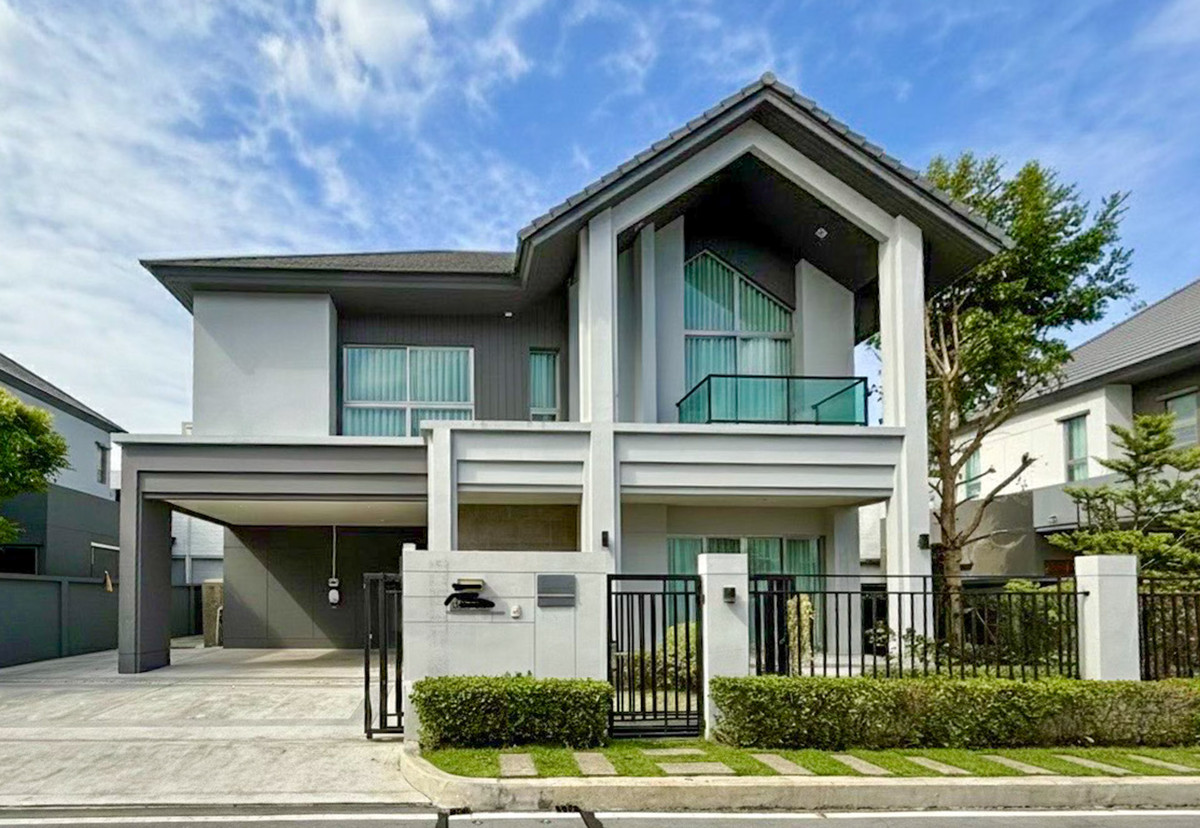 For RentHouseSeri Thai, Ramkhamhaeng Nida : Luxury Single House for Rent at Bangkok Boulevard Ladprao-Serithai