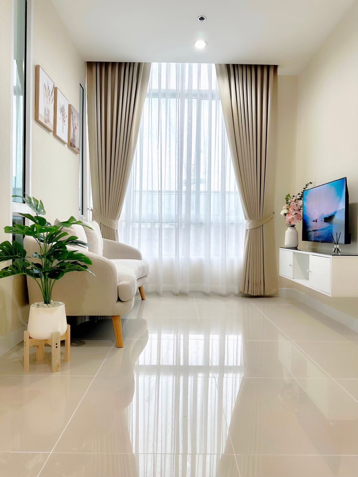 For RentCondoOnnut, Udomsuk : 🔥For Rent ✨The Sky Sukhumvit🔥1 Bedroom, near BTS Udom Suk Fully furnished with complete electrical appliances Ready