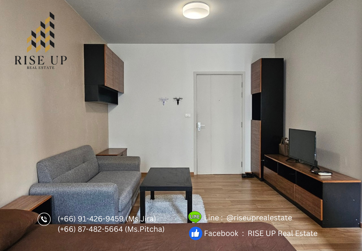 ให้เช่าคอนโดบางนา แบริ่ง ลาซาล : คอนโดปล่อยเช่า 📣 Unio สุขุมวิท 72 เฟส 2 ห้อง Studio, 1 ห้องน้ำ, ขนาด 27 ตรม. 🔥 8,500 บาท/เดือน🔥