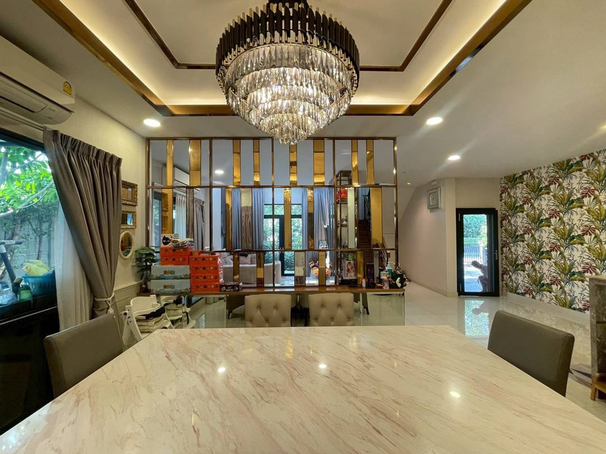 ขายบ้านบางนา แบริ่ง ลาซาล : 🎬มีวีดีโอ🍋 ขายบ้านหรู บางนา กม.7 หลังริม The City บางนา ใกล้ Mega Bangna เป็นส่วนตัว ราคา 16.4 ล้าน  บ้านเดี่ยวระดับลักชัวรี โซนบางนา–กม.7 หลังริม ท้ายซอย เงียบสงบ ไม่มีบ้านตรงข้าม