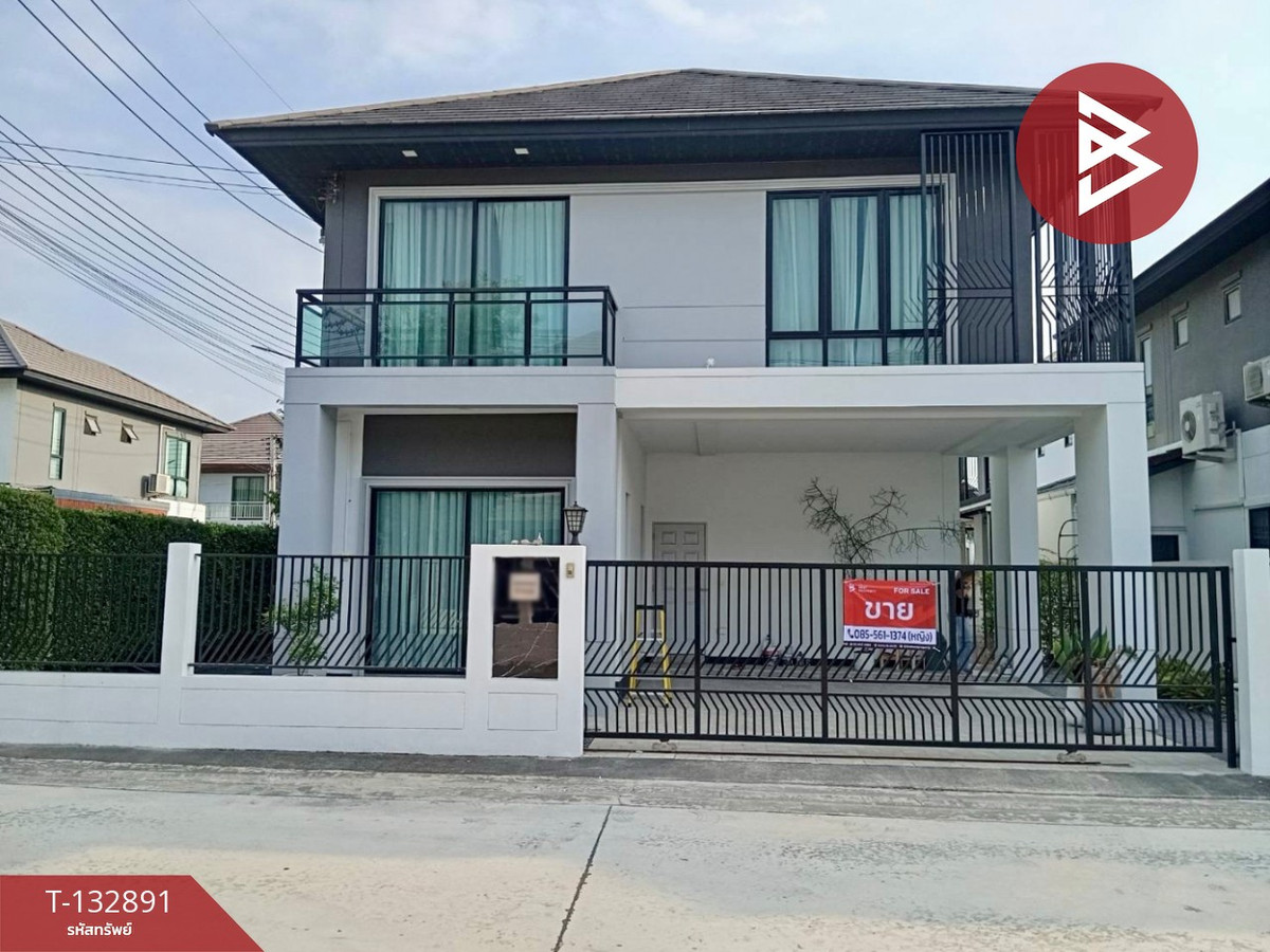 For SaleHousePattaya, Bangsaen, Chonburi : Single house for sale The Perfect Parkville Village, Bang Saen, Chonburi