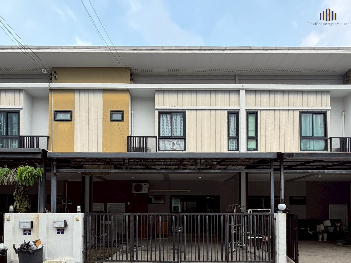 ขายทาวน์โฮมปทุมธานี รังสิต ธรรมศาสตร์ : ทาวน์โฮมหน้ากว้าง 6.5 สภาพนางฟ้า ! ฟรีแอร์ทั้งหลัง! ขาย ทาวน์โฮมคุณภาพโครงการ เดอะ โมดิช ราชพฤกษ์ - กาญจนาภิเษก