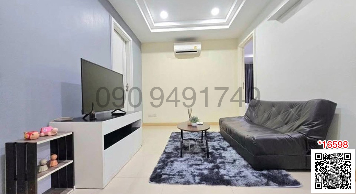 For RentCondoLadprao101, Happy Land, The Mall Bang Kapi : Condo for rent: Happy Condo Ladprao 101, 2 bedrooms, Building H, 2nd floor.