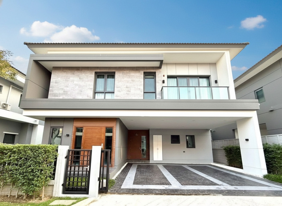 บ้านบางนา แบริ่ง ลาซาล : ขาย/เช่า บ้านเดี่ยวหรู The City บางนา โครงการใหม่! 