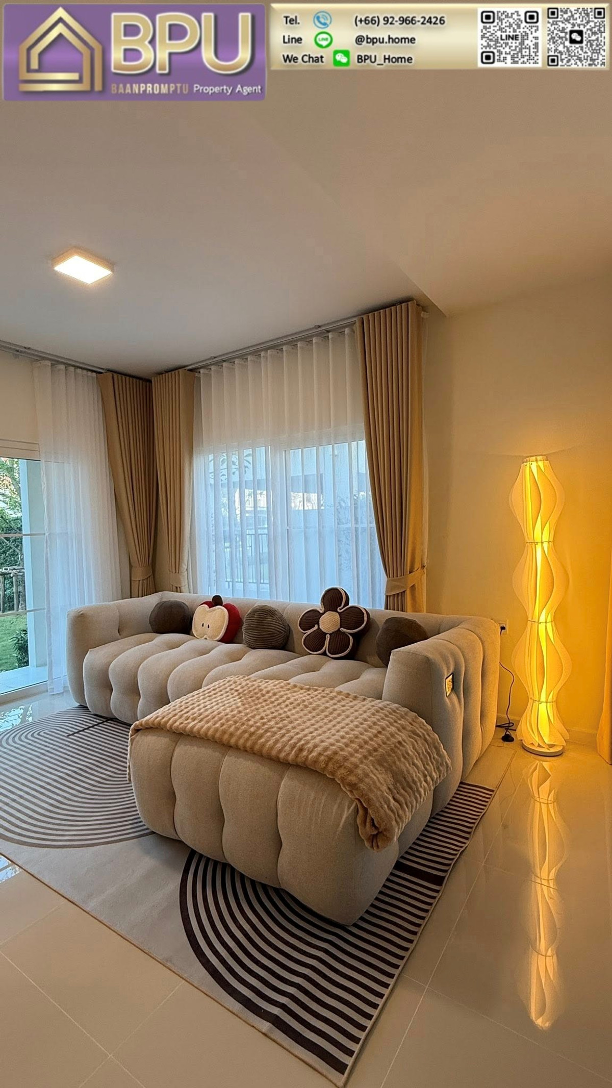 For RentHouseBangna, Bearing, Lasalle : ** 4 Bedrooms Single House for Rent ** Villaggio 3 Srinakarin-Bangna near Mega Bangna