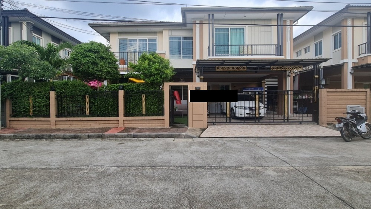 For SaleHousePattanakan, Srinakarin : North 61.9 sq m, 3 bedrooms, 5 bathrooms, 2-story detached house, Passorn Prestige Pattanakarn 38