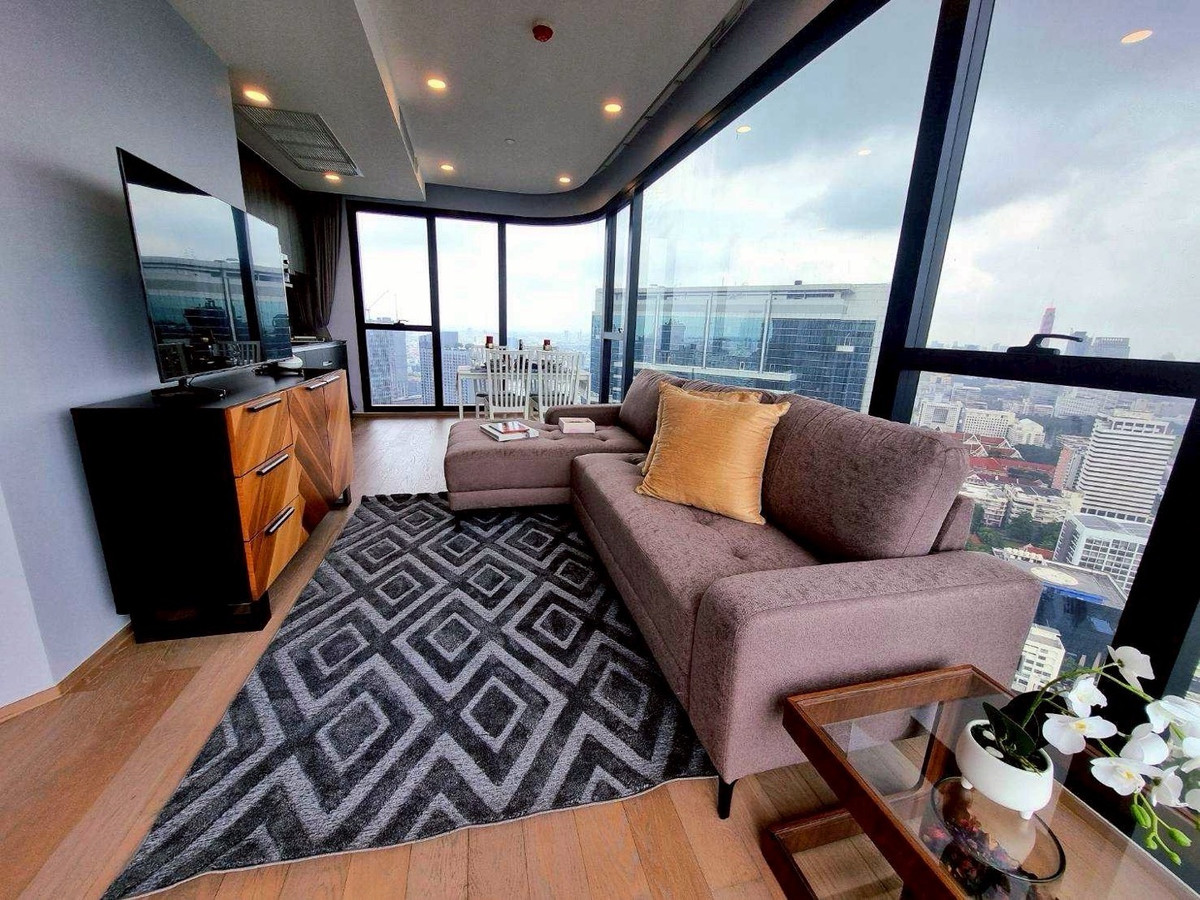 For RentCondoSiam Paragon ,Chulalongkorn,Samyan : 🔥Rent at Ashton Chula Silom 🔥2BR 2BR 🔥65,000🔥63sqm 🔥Floor 45