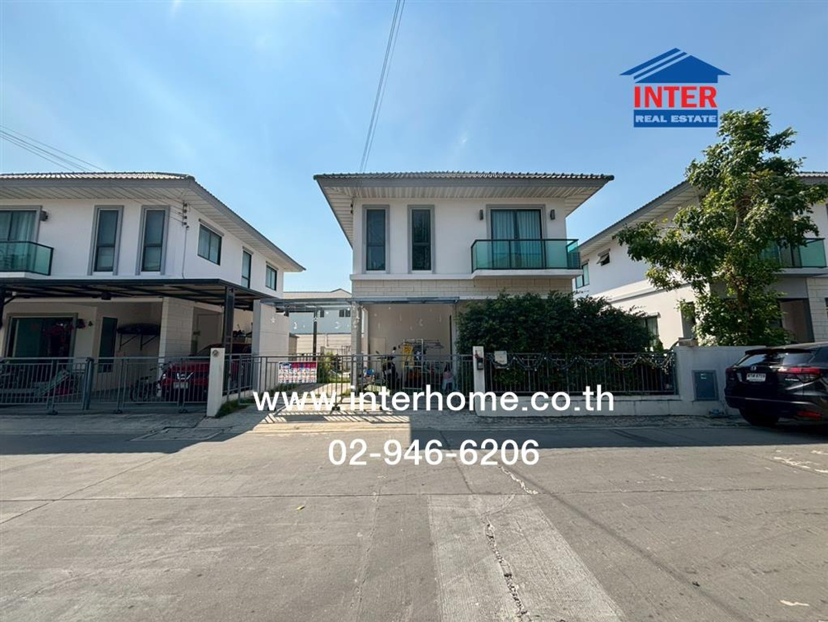 ขายพระราม 5 ราชพฤกษ์ บางกรวย : บ้านเเฝด 2 ชั้น 43.6 ตร.ว. หมู่บ้านโมดิวิลล่า ชัยพฤกษ์ ใกล้สำนักงานที่ดินนนทบุรี สาขาบางบัวทอง ถนนชัยพฤกษ์ตัดใหม่ ถนนเทศบาล2 บางบัวทอง นนทบุรี