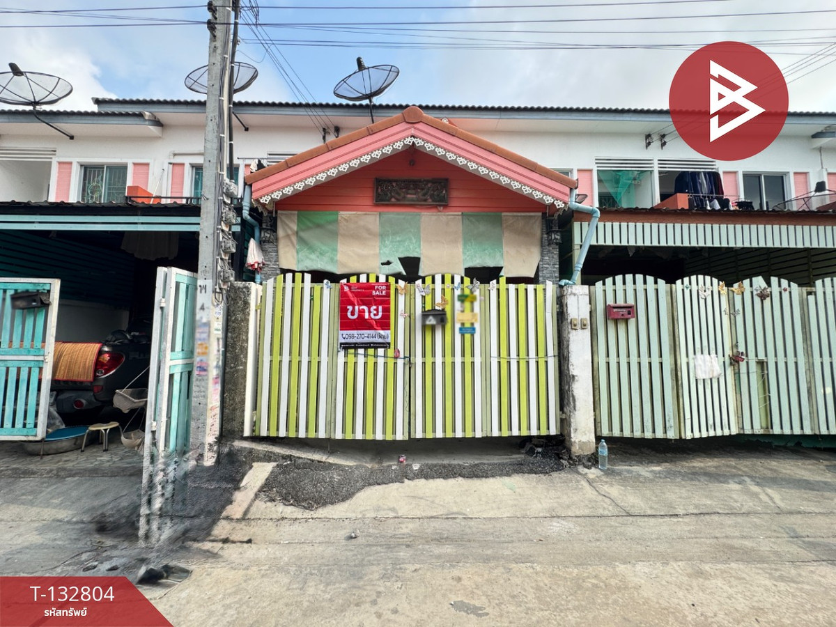 For SaleTownhomeSamut Prakan,Samrong : Townhouse for sale Kittinakorn Green Avenue Village, Bang Bo, Samut Prakan (Kittinakorn Green Avenue)
