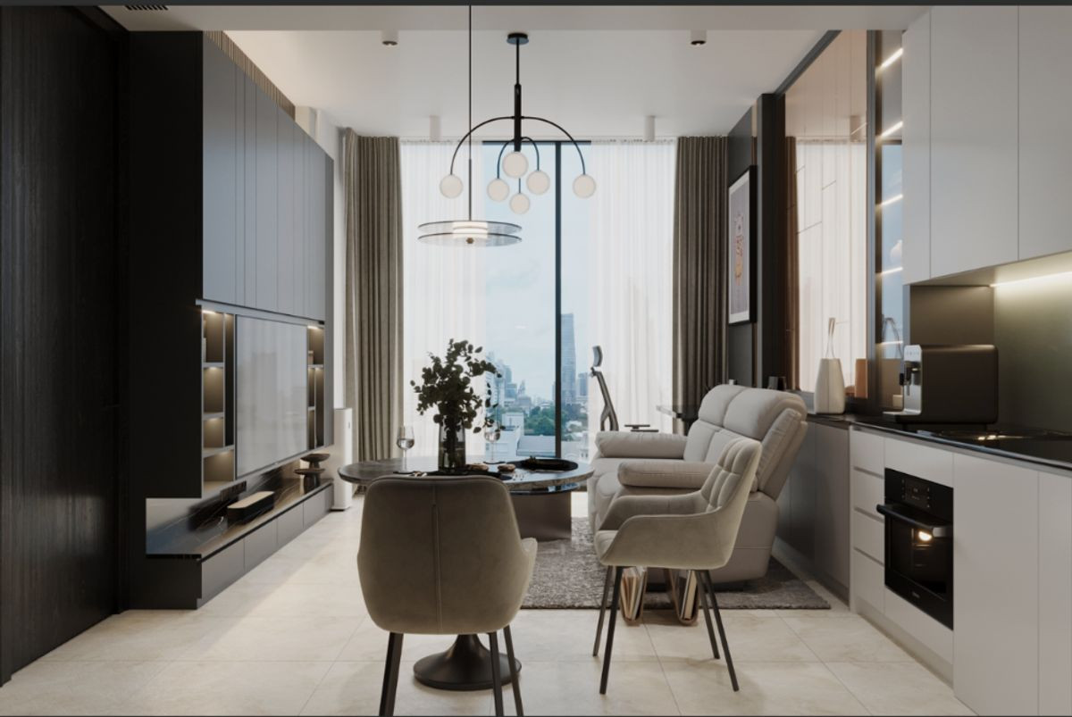 For RentCondoSathorn, Narathiwat : Condo for rent near BTS St. Louis | Tait Sathorn 12 | Potential location in the heart of Sathorn | Pets allowed (Pet Friendly) 🐶