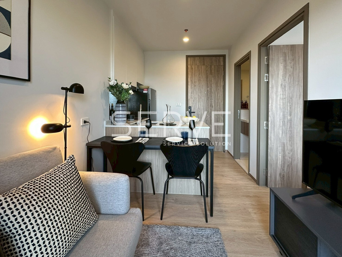 ให้เช่าคอนโดเลียบทางด่วนรามอินทรา :  🔥13K/Mo ห้อง1นอน ใหม่มือ1 ชั้นสูง วิวดี แต่งสวย เฟอร์แน่น ส่วนกลางจัดเต็ม ทำเลดีมาก อยู่บนถนนประดิษฐ์มนูธรรม ใกล้ Central East Ville @ Noble Create