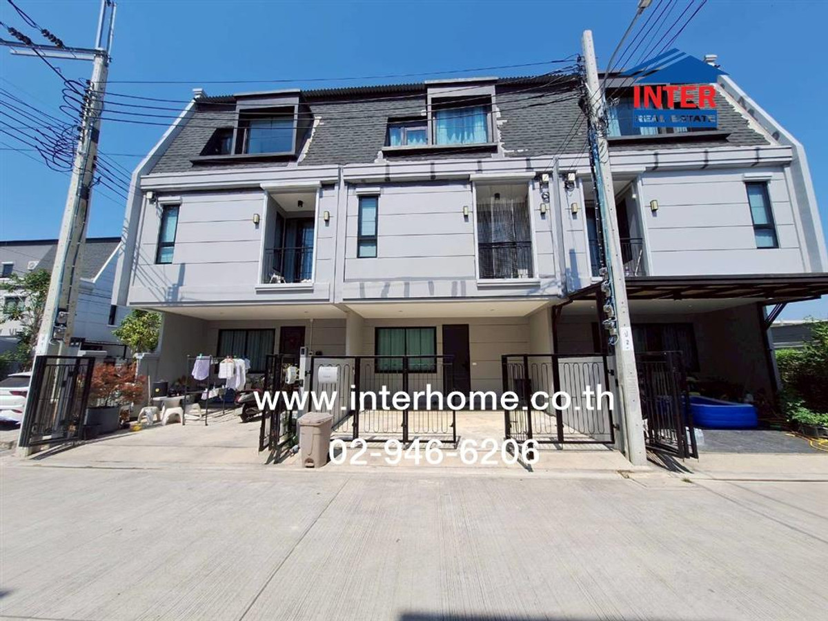 ขายทาวน์โฮมบางนา แบริ่ง ลาซาล : ทาวน์โฮม 3 ชั้น 19.3 ตร.ว. หมู่บ้านเกรทเทียร์ทาวน์ บางนา-เทพารักษ์ ซอยที่ดินไทย ถนนเทพารักษ์ ถนนแพรกษา บางพลีใหญ่ สมุทรปราการ