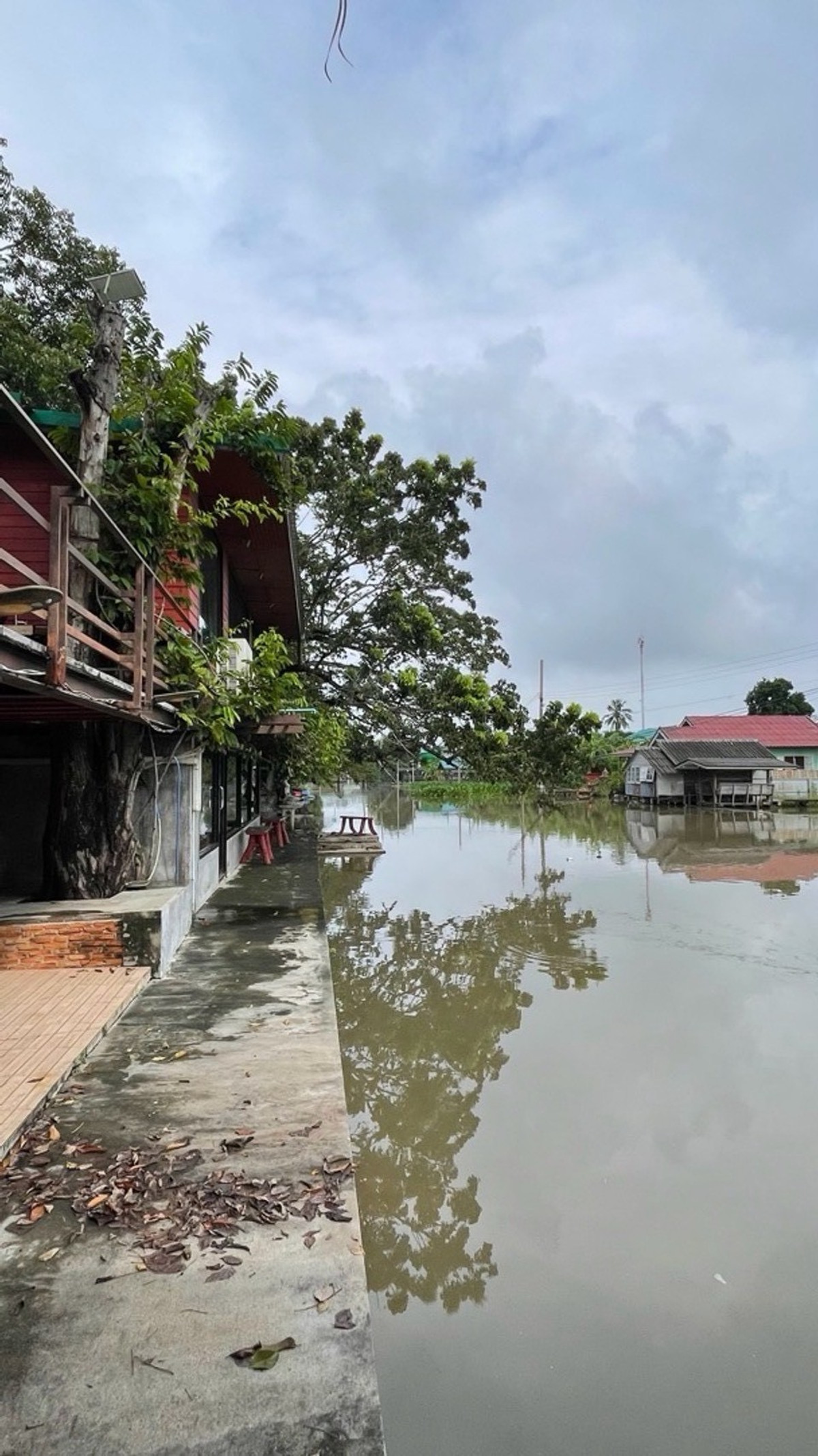 ขายที่ดินนนทบุรี บางใหญ่ บางบัวทอง : ขายที่ดิน ติดแม่น้ำบางใหญ่ 8-2-13.5 ไร่ เหมาะทำ Wellness