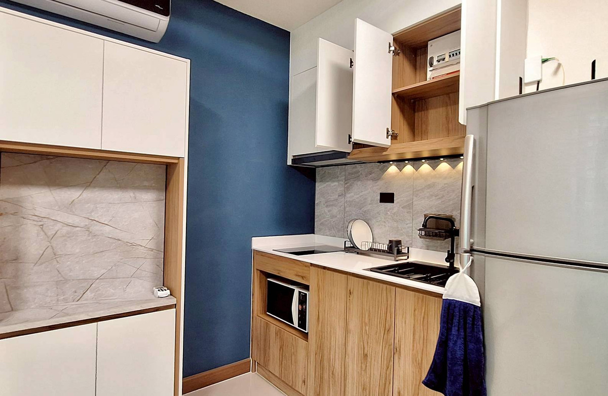 For RentCondoOnnut, Udomsuk : 🚨 For Rent – Ideo Blucove Sukhumvit, Hurry up! 💥 Fully renovated unit – brand new throughout 🛋️ All furniture is brand new 🔥  Super value price – don’t miss out!💰