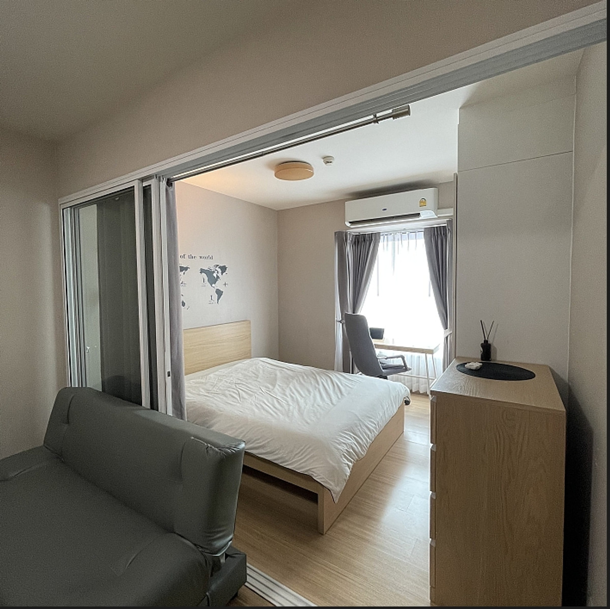 For SaleCondoRamkhamhaeng, Hua Mak : 💥SL-10228💥 Condo for sale, beautiful room, good price, Fuse Mobius Ramkhamhaeng Station 👉 Add Line @cozycondo