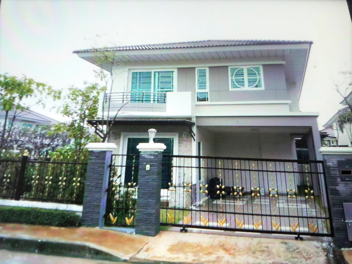 For RentHouseKasetsart, Ratchayothin : Single house for rent, Supalai Prima Villa Village, Phahonyothin 50, large house, beautifully decorated, ready to move in.