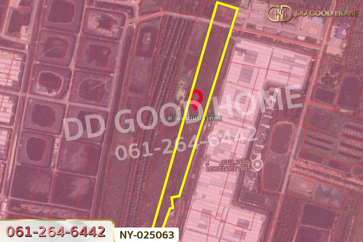 ขายที่ดินจันทบุรี : NY-025063 ที่ดินแหลมสิงห์ 15 ไร่ 112 ตร.ว. จันทบุรี ใกล้ฟาร์ม ซีพี บางสระแก้ว