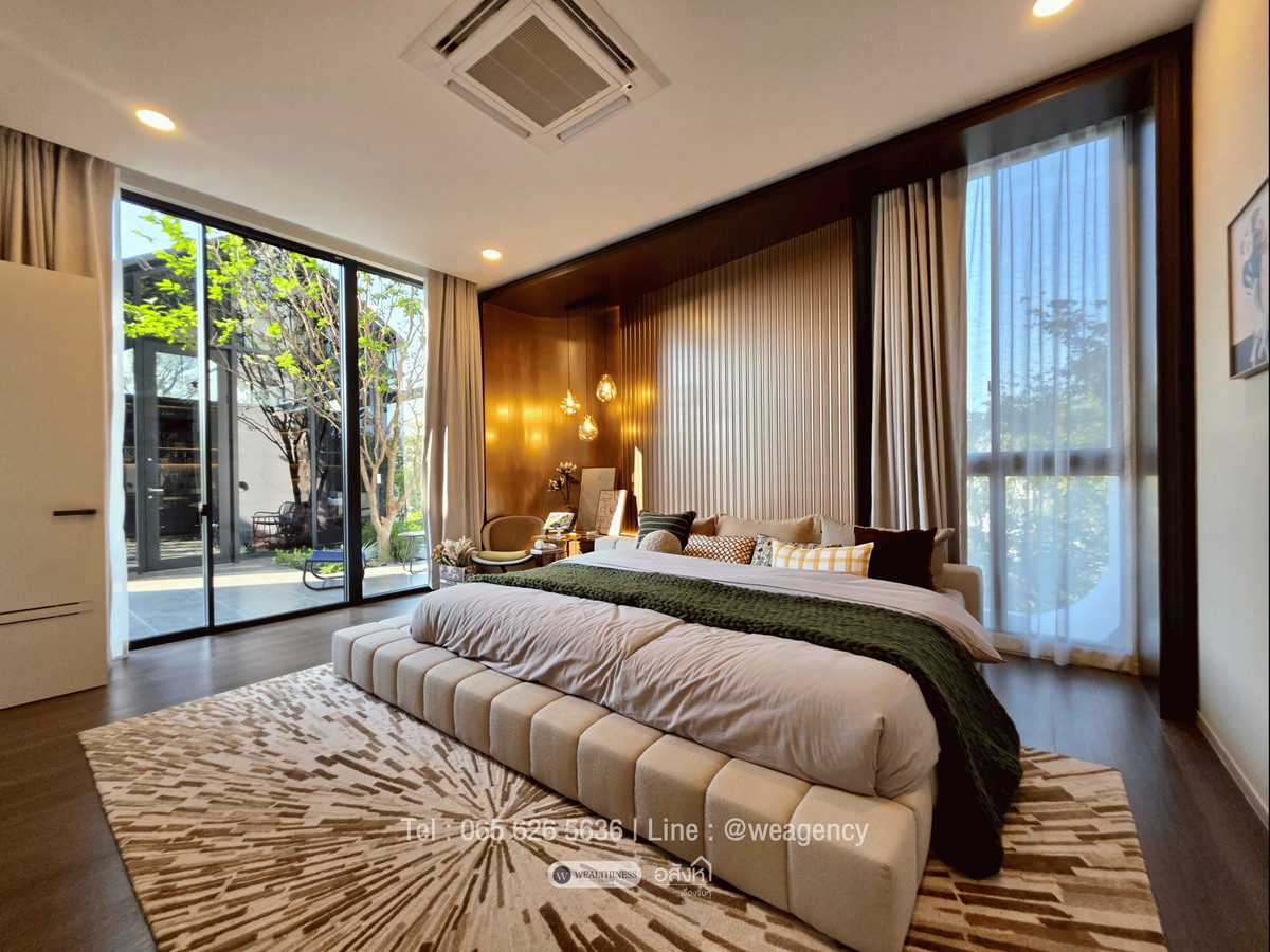 For SaleHouseLadkrabang, Suwannaphum Airport : 💎 VIVE New Krungthep Kreetha | 3-Storey Luxury Home, 716 sq.m., with Private Glass House Starting from THB 68 Mb. 📞 065-626-5636 (Kie)