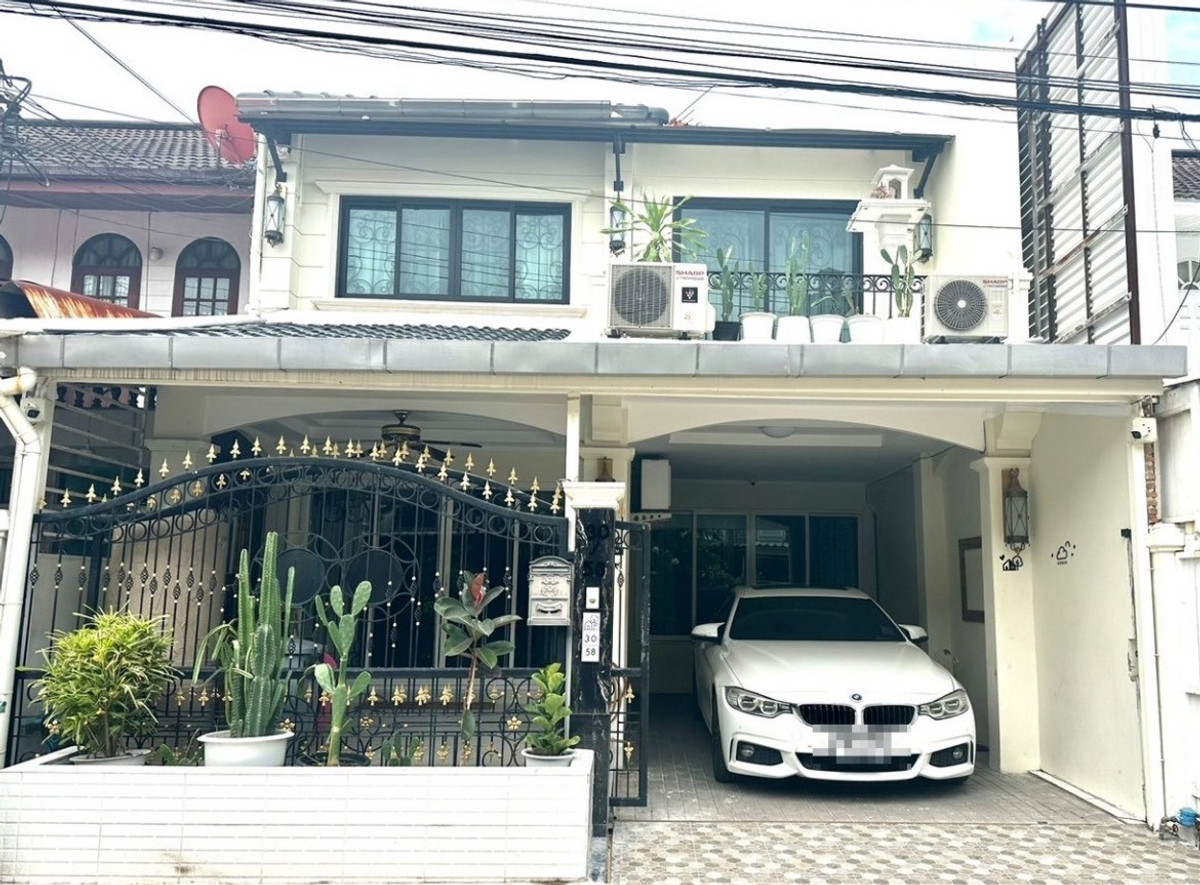 ให้เช่าบ้านเกษตรศาสตร์ รัชโยธิน : ME2500716 บ้านเช่า หมู่บ้านฝนทองนิเวศน์  ติด BTS พหลโยธิน 59 ทำ Home Office ได้ พร้อมอยู่