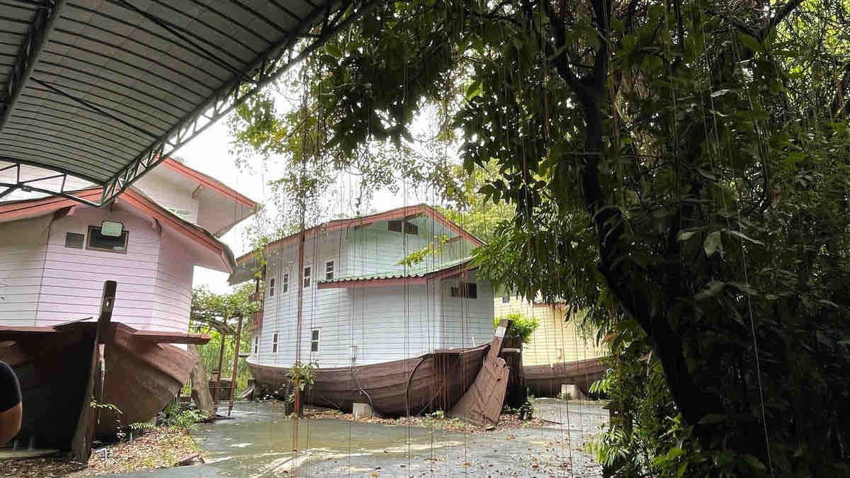 ขายที่ดินนนทบุรี บางใหญ่ บางบัวทอง : ขายที่ดิน ติดแม่น้ำบางใหญ่ 8-2-13.5 ไร่ เหมาะทำ Wellness