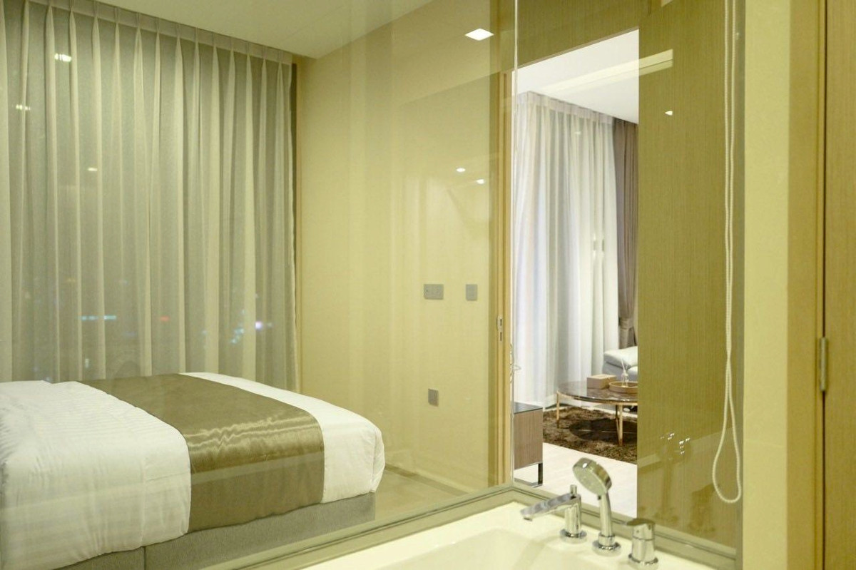 For SaleCondoSukhumvit, Asoke, Thonglor : ✨ GT15787 | Condo The Esse Asoke, convenient travel, close to the BTS, has a shuttle, beautiful room, ready for sale!!