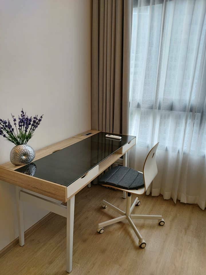 For RentCondoRama9, Petchburi, RCA : 🔥For Rent Now🔥 Ideo New Rama 9. High ceilings, spacious, beautiful view, fully furnished, ready to move in. Near MRT Rama 9.