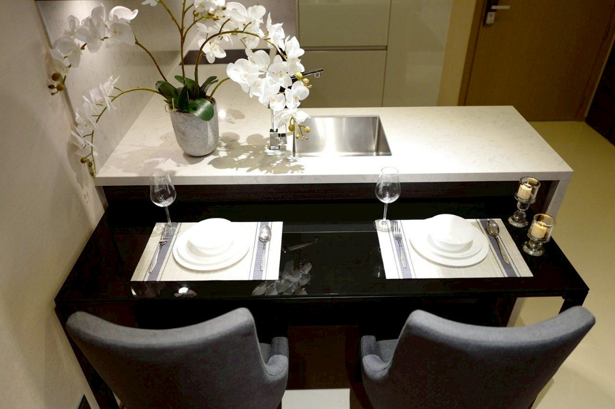 For SaleCondoSukhumvit, Asoke, Thonglor : ✨ GT15787 | Condo The Esse Asoke, convenient travel, close to the BTS, has a shuttle, beautiful room, ready for sale!!