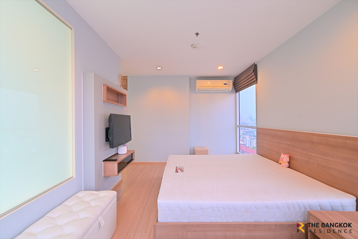 ขายคอนโดรัชดา ห้วยขวาง : 🏙️✨ 2 ห้องนอน ชั้นสูง - Rhythm Ratchada-Huai Khwang ใกล้ MRT ห้วยขวาง 