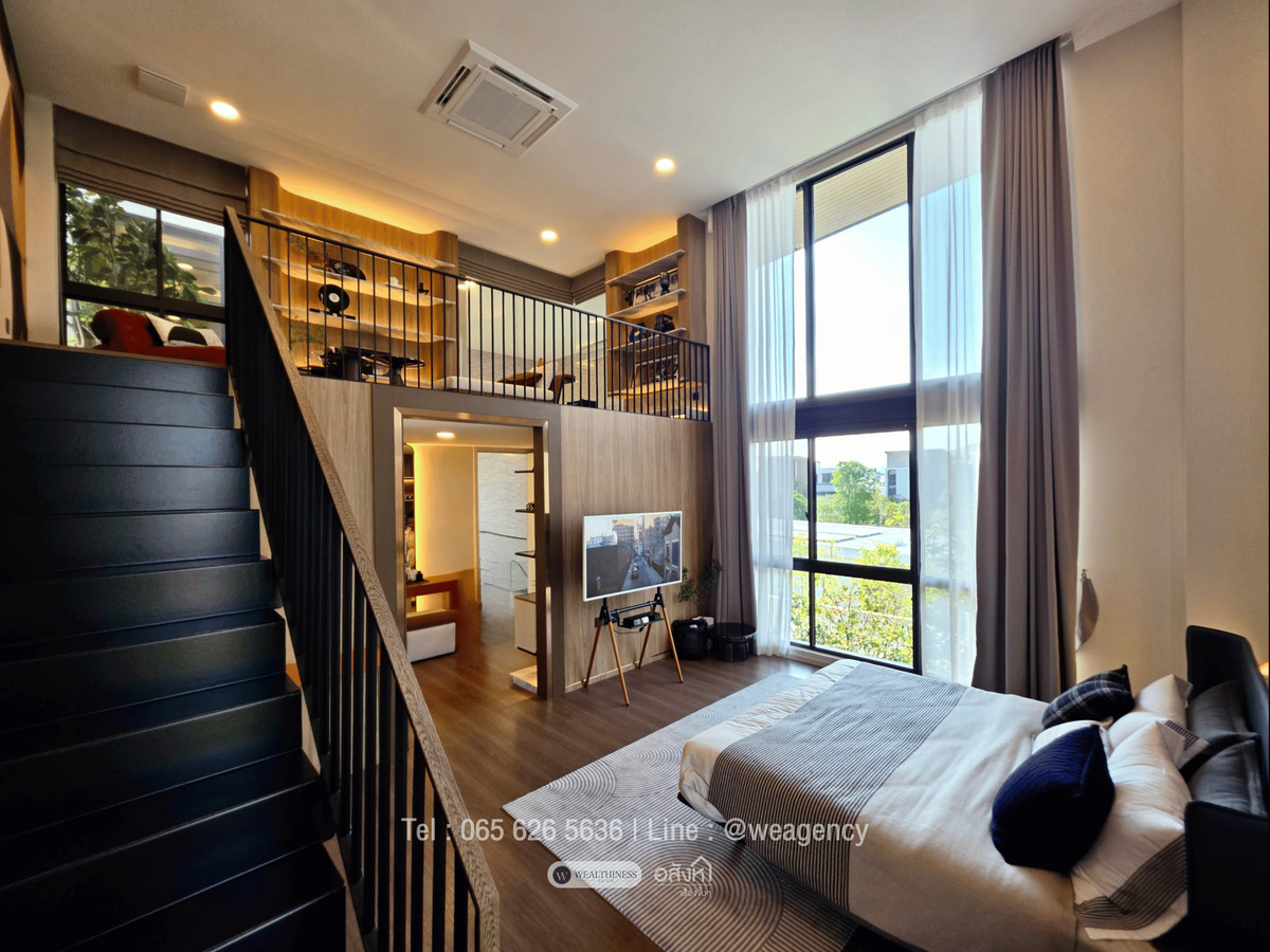 For SaleHouseLadkrabang, Suwannaphum Airport : 💎 VIVE New Krungthep Kreetha | 3-Storey Luxury Home, 716 sq.m., with Private Glass House Starting from THB 68 Mb. 📞 065-626-5636 (Kie)