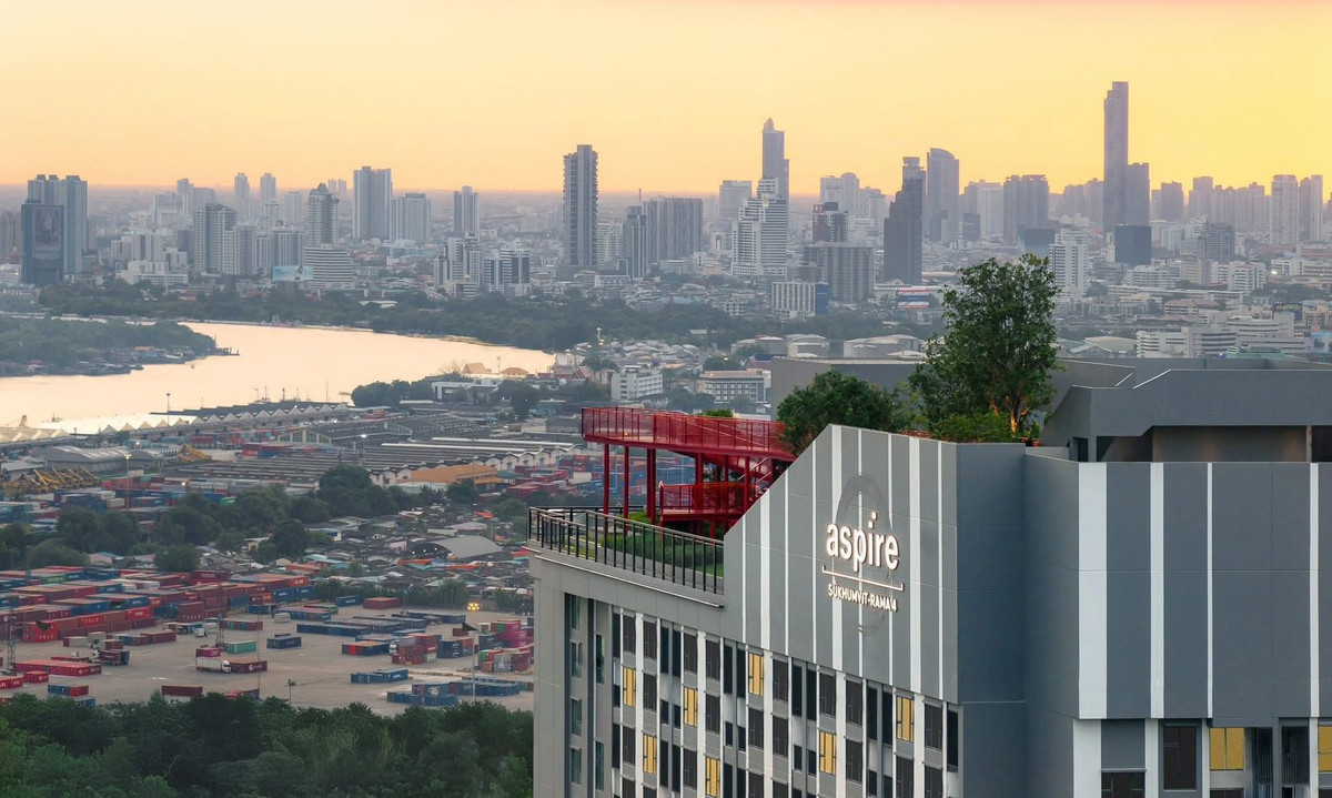 ให้เช่าคอนโดคลองเตย กล้วยน้ำไท : 🔥ให้เช่า Aspire สุขุมวิท-พระราม 4🔥 BTS พระโขนงเพียง 600 เมตร