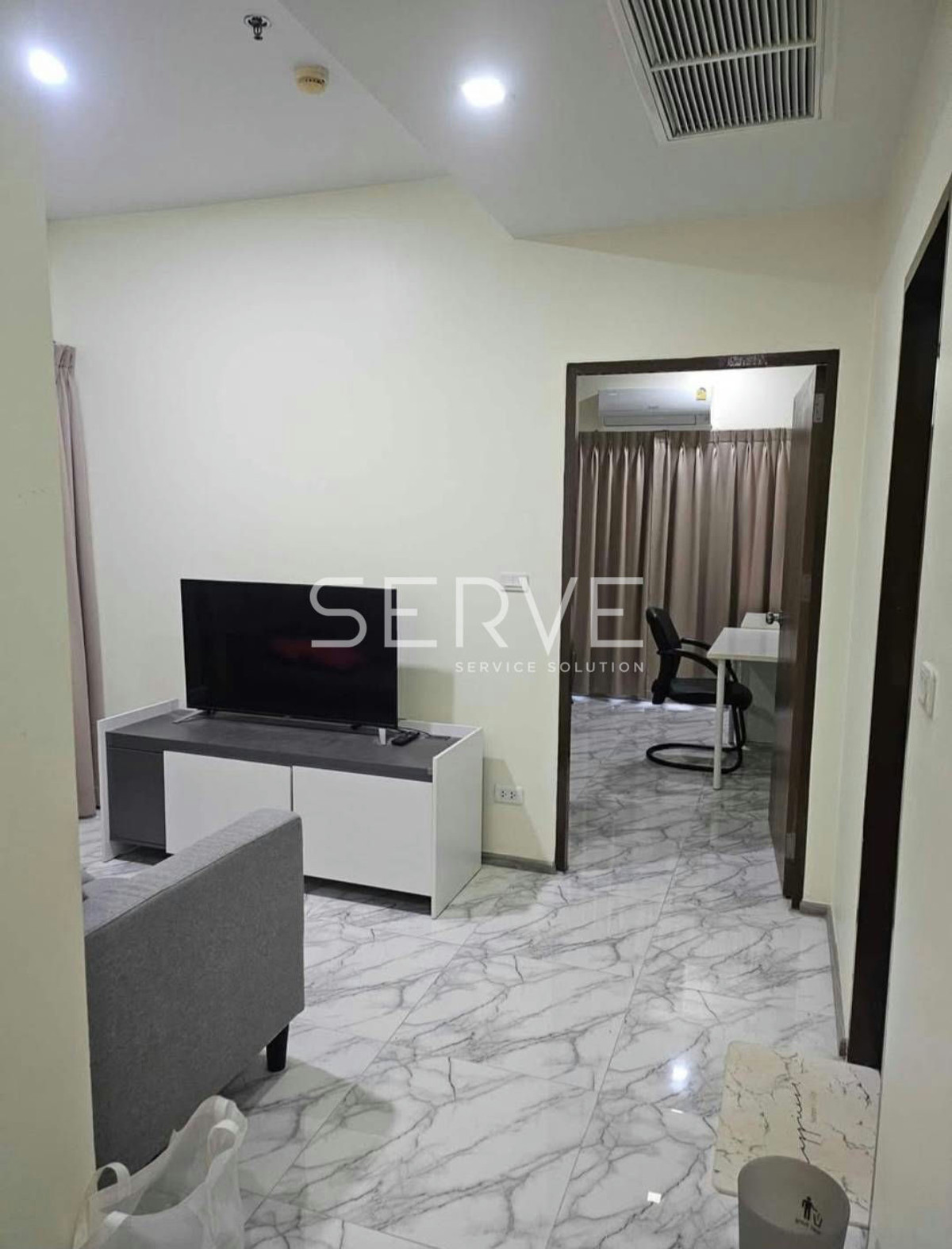 ให้เช่าคอนโดราชเทวี พญาไท : 🔥ดีลเด็ด! ราคาถูกสุดในตึก 1นอน ห้องแต่งสวย ไซส์ใหญ่ ชั้นสูงสุด วิวโล่ง เฟอร์จัดเต็ม พร้อมอยู คอนโดทำเลดี ใกล้ BTS พญาไท,ม.จุฬา  @ Noble Revent 