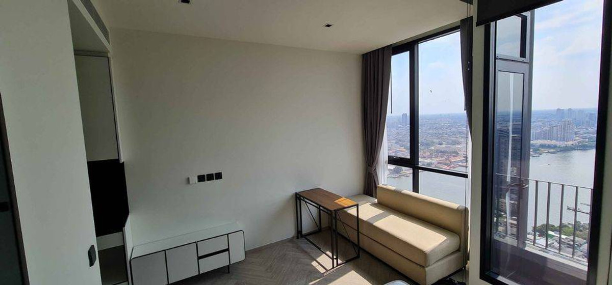 For RentCondoWongwianyai, Charoennakor : Condo for rent, Chapter Charoen Nakhon, Riverside, 38th floor (recently renovated)