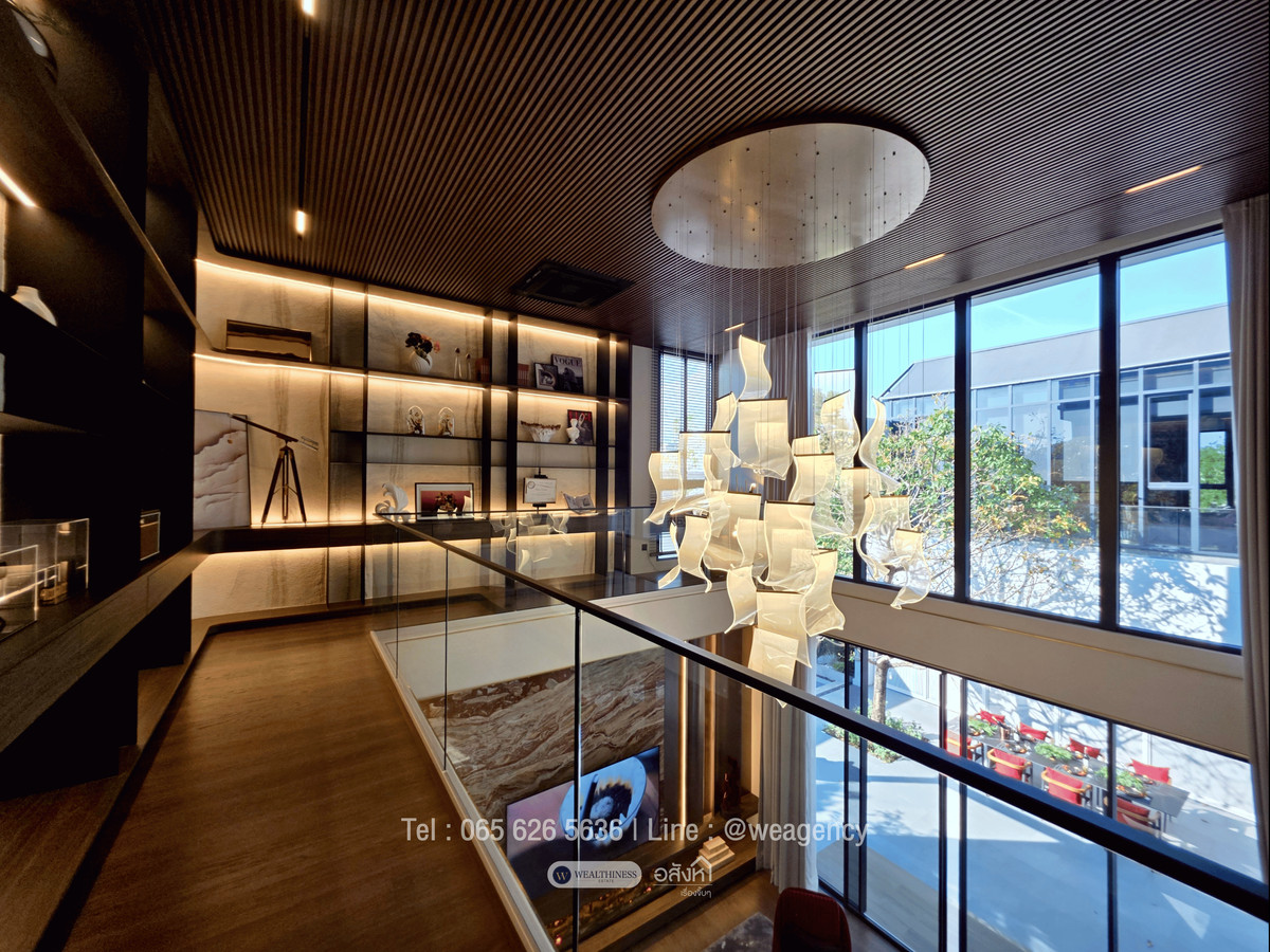 For SaleHouseLadkrabang, Suwannaphum Airport : 💎 VIVE New Krungthep Kreetha | 3-Storey Luxury Home, 716 sq.m., with Private Glass House Starting from THB 68 Mb. 📞 065-626-5636 (Kie)