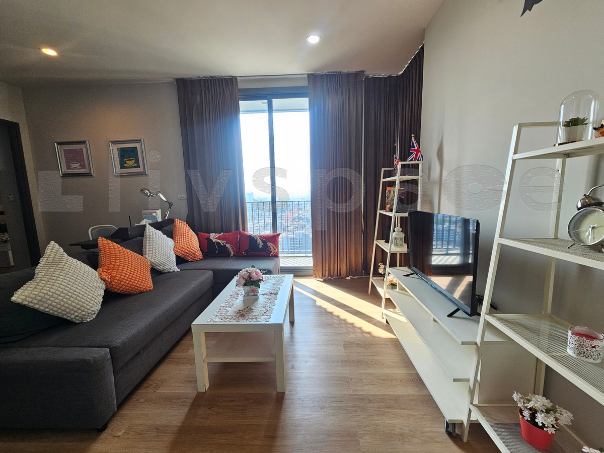 For RentCondoRatchathewi,Phayathai : ▚ LG136ツ For Rent: Pyne By Sansiri - 2BR 67.77sqm 🏙️✨ 0m from BTS Ratchathewi! Newly Renovated Corner Unit, Best Price, Ready to move in