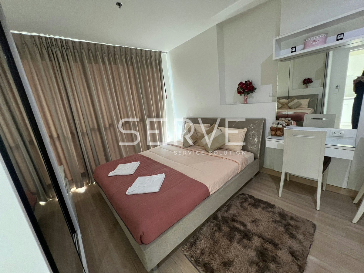 ให้เช่าคอนโดลาดพร้าว เซ็นทรัลลาดพร้าว : 🔥14K/Mo ห้องสตูดิโอ กั้นเป็นสัดส่วน แต่งสวย วิวดี ไม่โดนบล็อก เฟอร์ครบ พร้อมอยู่ คอนโดทำเลดีๆใกล้ MRT ลาดพร้าว  @  Life @ Ladporao 18 