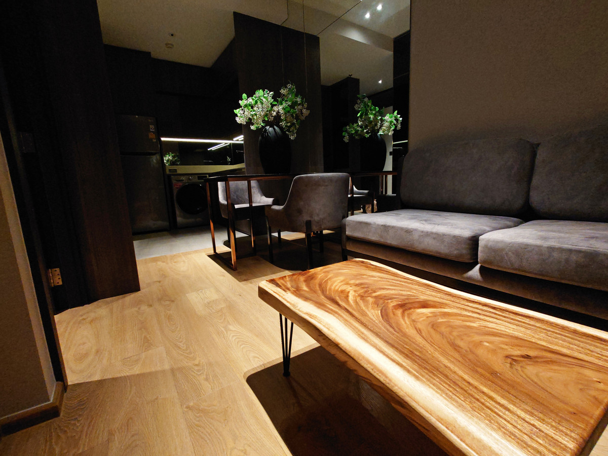 For SaleCondoSukhumvit, Asoke, Thonglor : For sale: The Fine Bangkok Thonglor-Ekkamai. Fully decorated and Fully furnished 1 Bedroom, 17th floor