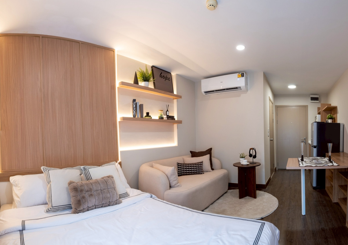 ขายคอนโดอ่อนนุช อุดมสุข : 1N100269 - ขาย เอลลิโอ คอนโด สุขุมวิท 64 ตึก D ชั้น 2 (Sell Elio Condo Sukhumvit 64)