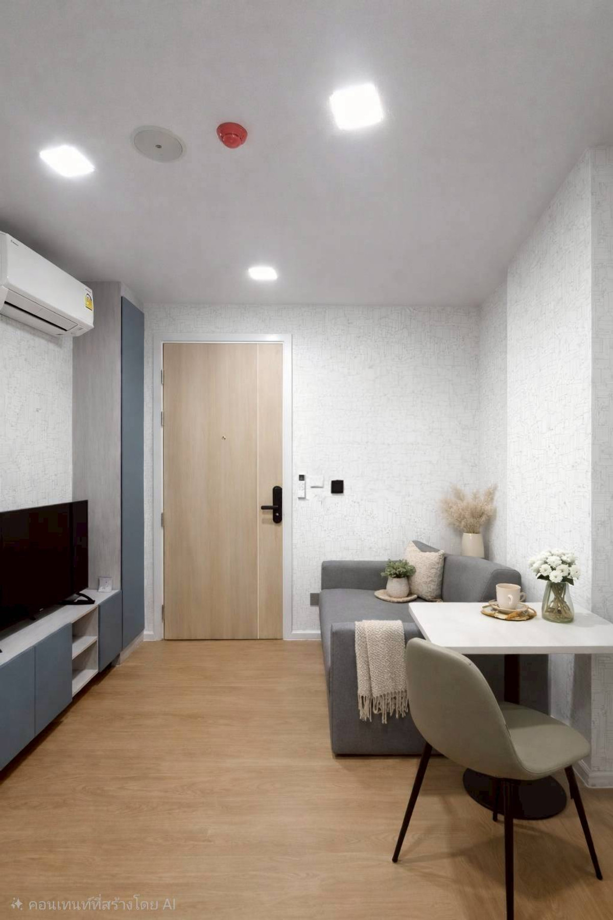 ให้เช่าคอนโดปทุมธานี รังสิต ธรรมศาสตร์ : 🔥 ให้เช่า Atmoz Kanaal Rangsit 🔥 ✨ ห้องพร้อมอยู่ (เข้าอยู่ มีนาคม 2569)  📍 ทำเล รังสิต 🏢 อาคาร C ชั้น 5 📐 ขนาด 26 ตารางเมตร 🌿 วิวคลอง