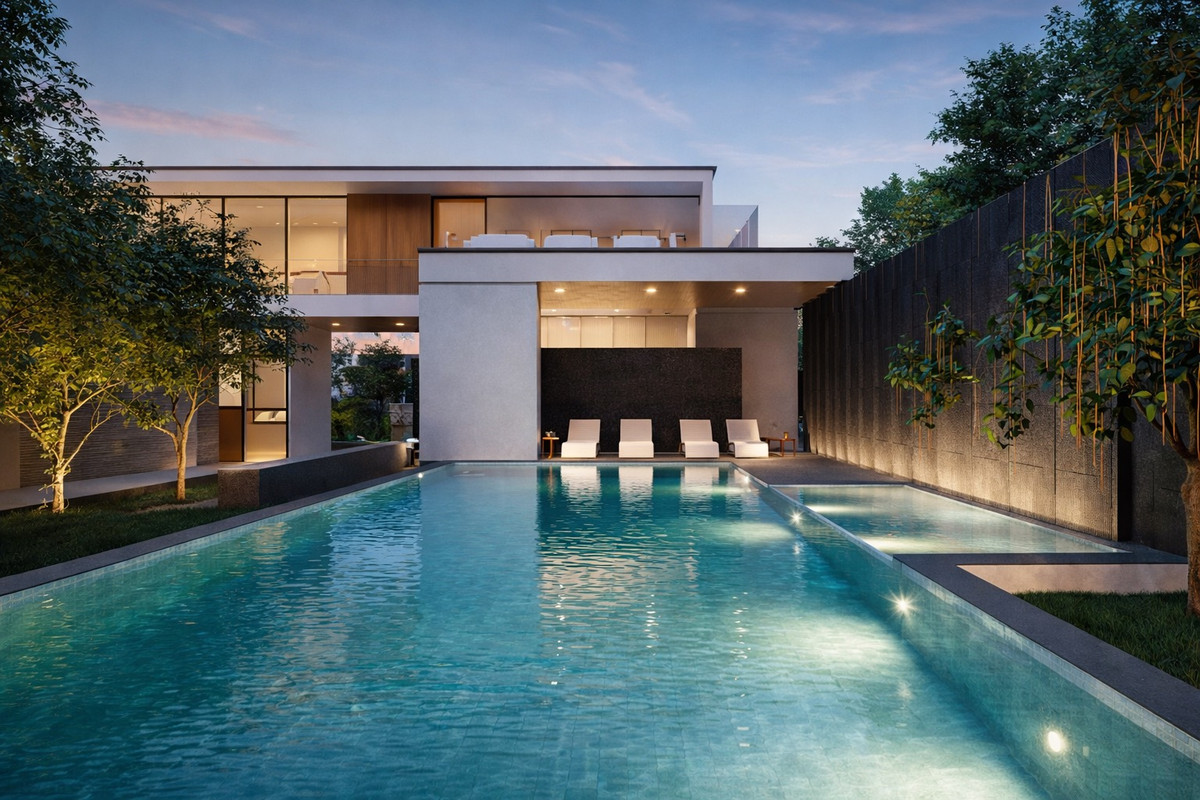 For RentHouseSamut Prakan,Samrong : ◈ GRANDE PLENO Mega Bangna ◈ For Rent • 3 Bedrooms • Fully Furnished • Near Mega Bangna