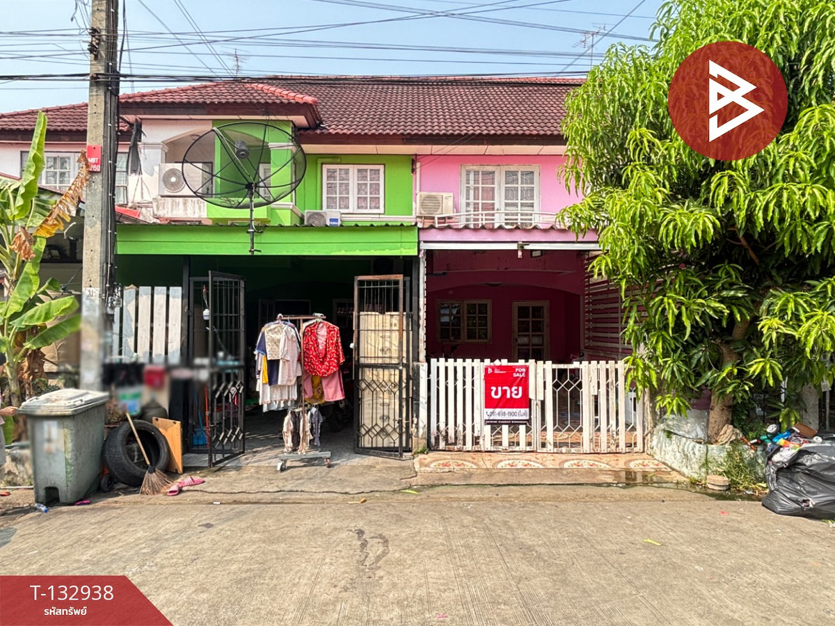 For SaleTownhomeMin Buri, Romklao : Townhouse for sale Natthawan Village, Nong Chok, Bangkok