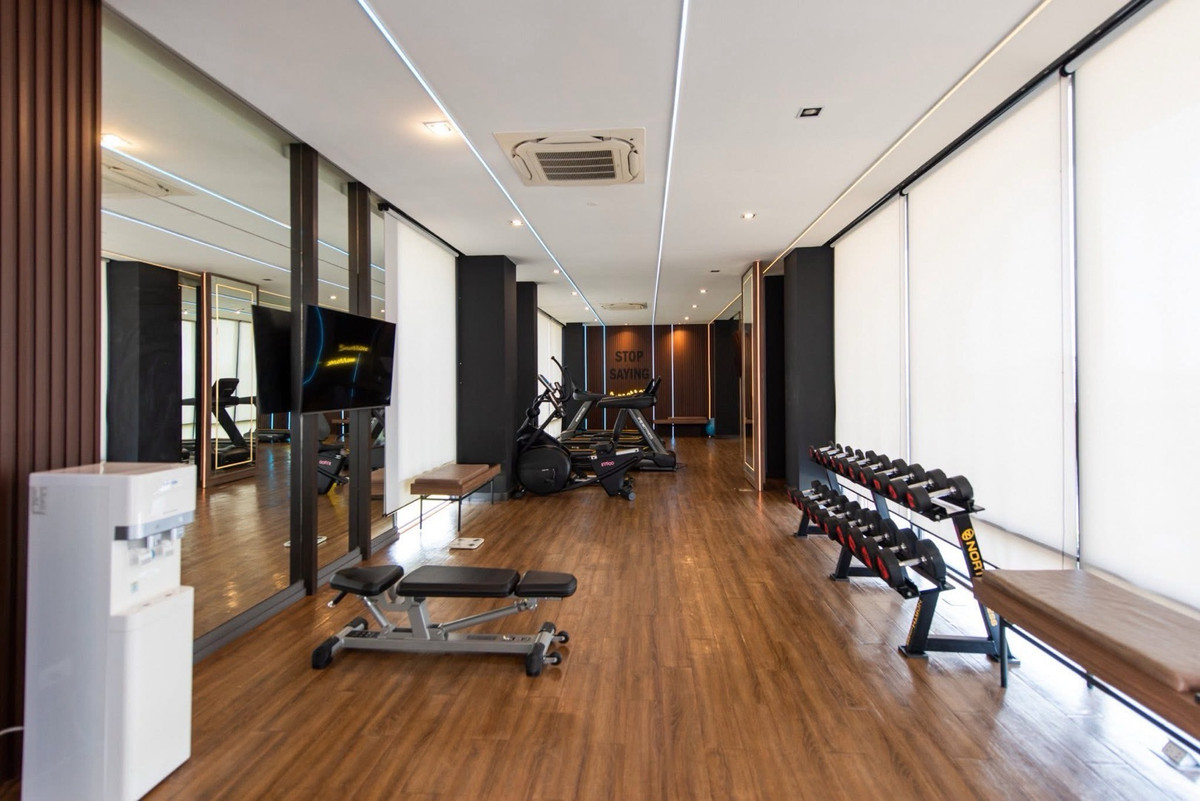 For RentSamut Prakan,Samrong : Semi-detached house for rent, lots of space, fully furnished, has a Home Automation system, highly convenient, near Mega Bangna mall, Grand Pleno Mega Bangna Village, ready to move in ✨