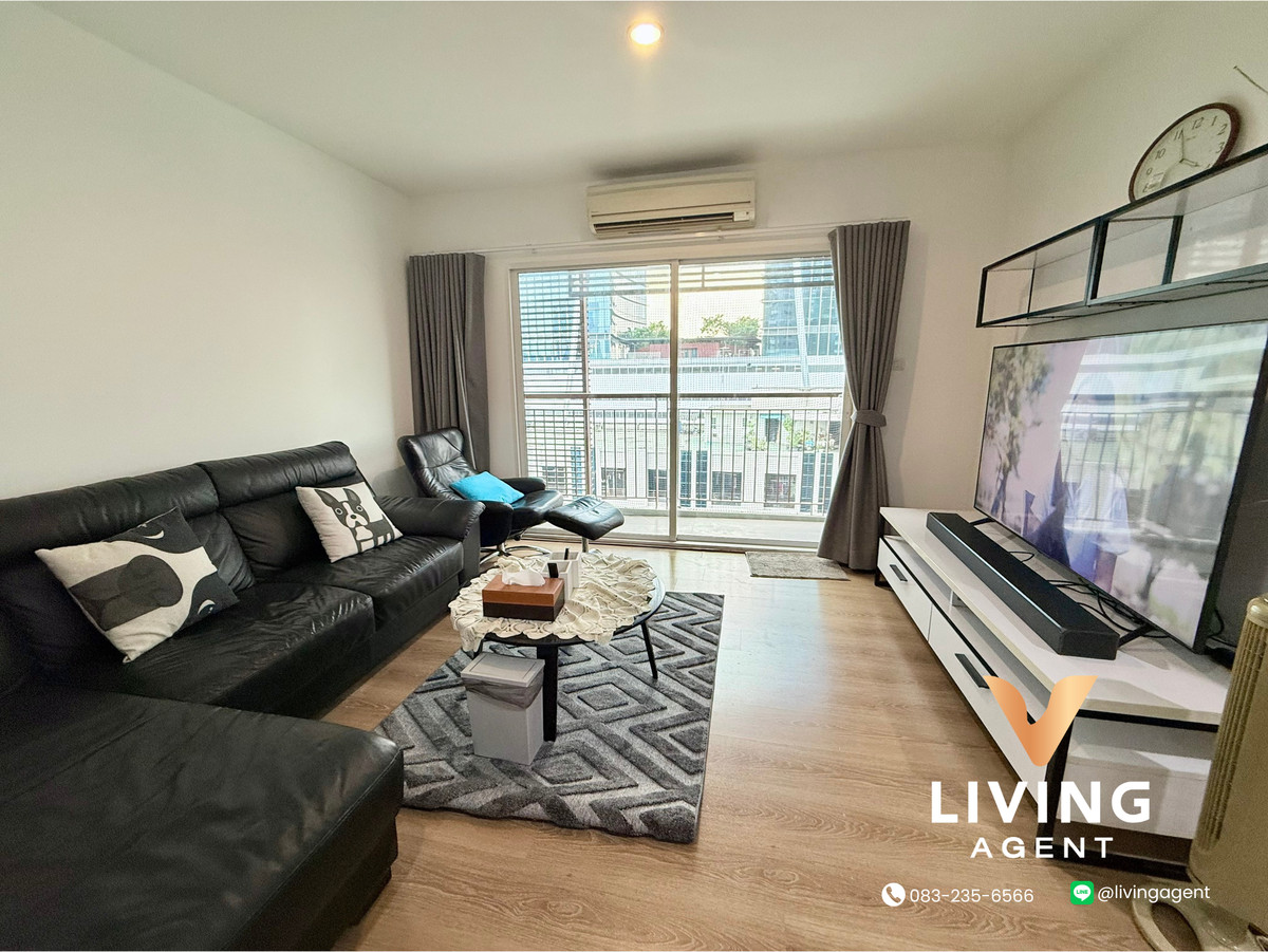 ให้เช่าคอนโดลาดพร้าว เซ็นทรัลลาดพร้าว : ✨ให้เช่า SYM Vibha–Ladprao ห้องสวยพร้อมอยู่ ชั้น 8 ห้องมุม วิวสวนจตุจักร โล่ง โปร่ง สงบ ขนาด 67 ตร.ม. จัดสรรพื้นที่ลงตัว เหมาะทั้งอยู่อาศัยและทำงานที่บ้าน 👌  🛏 