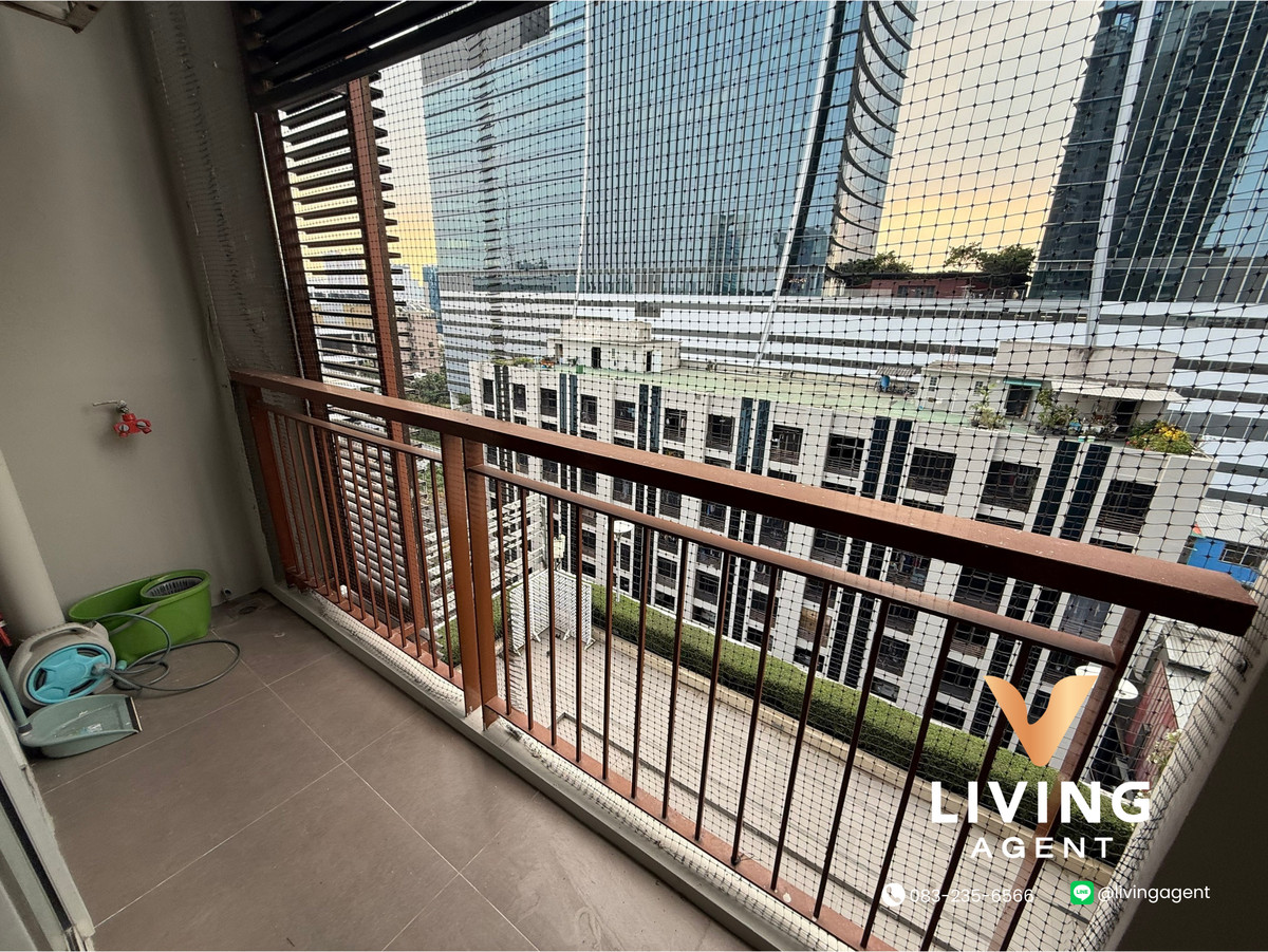 For RentCondoLadprao, Central Ladprao : ✨For rent SYM Vibha–Ladprao Beautiful room, ready to move in, 8th floor, corner room, view of Chatuchak Park, open, airy, peaceful, size 67 sq m., perfectly allocated space. Suitable for both living and working at home 👌 🛏
