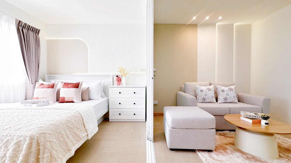 For SaleCondoOnnut, Udomsuk : 🌸Lumpini Center Sukhumvit 77🌸 Down payment 0 baht, installments starting at 6,xxx, salary 16,xxx, loan available ❣️