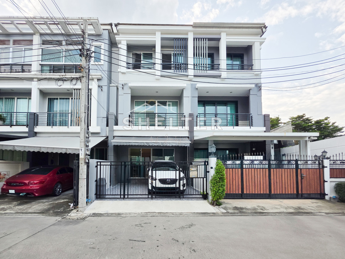 For SaleTownhomeRamkhamhaeng, Hua Mak : Townhome near MRT Orange Ramkhamhaeng, connected to the entire line along the expressway - Ramkhamhaeng - Rama 9 🚘