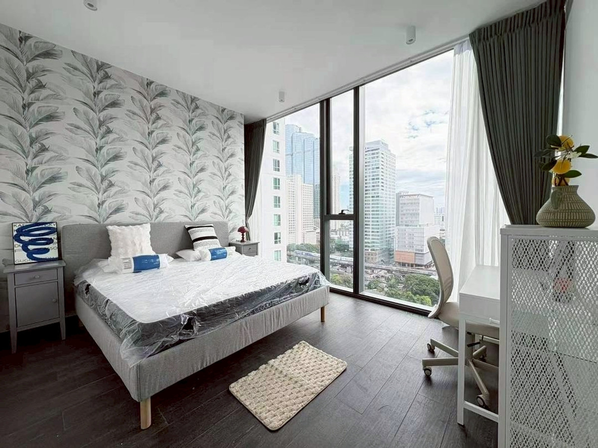 ให้เช่าคอนโดสาทร นราธิวาส : LTHC14354 – Condo for Rent | Tait Sathorn 12 | 99 sqm | 2 Beds 2 Baths | Near BTS Saint Louis | 130K/Month | คอนโดให้เช่า เทตต์ สาทร 12