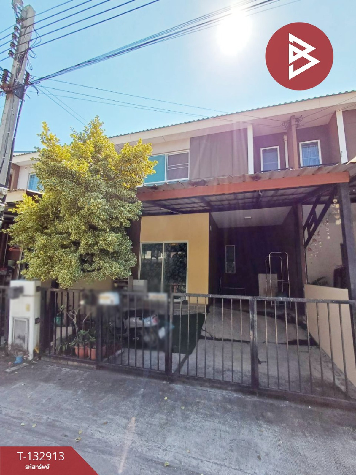 For SaleTownhomeSamut Prakan,Samrong : Townhouse for sale The Connect Village 51 Theparak-Muang Mai (The Connect51 Teparak) Bang Bo, Samut Prakan