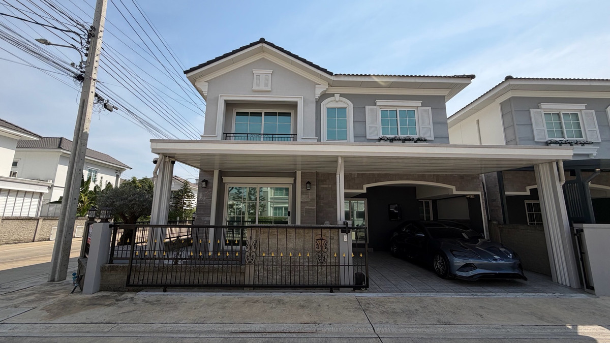 ขายบ้านนวมินทร์ รามอินทรา : ขาดทุนเป็นล้าน บ้านหลังมุม โกลเด้นนีโอ2 รามอินทรา-วงแหวน แต่งสวย สภาพนางฟ้า หิ้วกระเป๋าเข้าอยู่ได้เลย