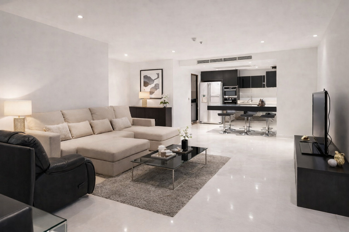 ให้เช่าคอนโดสุขุมวิท อโศก ทองหล่อ : Eight Thonglor Residences  for rent 140 sqm 3 beds 2 baths 100,000 per month